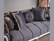 Karizma 88" Wide Rolled Arm Convertible Sofa - Sofas