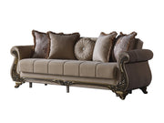 Karizma 88" Wide Rolled Arm Convertible Sofa - Sofas