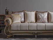 Karizma 88" Wide Rolled Arm Convertible Sofa - Sofas