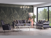 Karizma 88" Wide Rolled Arm Convertible Sofa - Sofas
