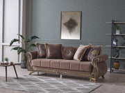 Karizma 88" Wide Rolled Arm Convertible Sofa - Sofas