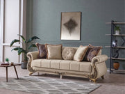 Karizma Convertible Sofa Cream in Cream - 200-KAR-ANK529-3