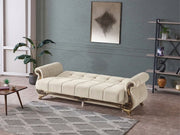 Karizma Convertible Sofa Cream in Cream - 200-KAR-ANK529-3