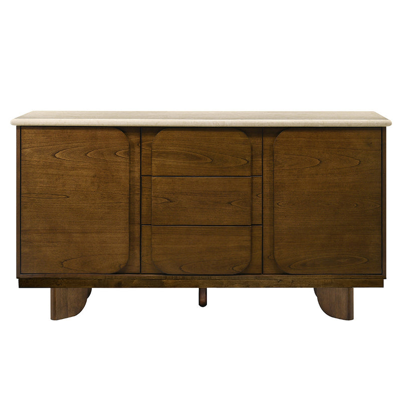 Kasha Server w/Natural Marble Top - DN04668