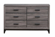 Kate Foil Grey Dresser - KATE-FOIL GREY-D