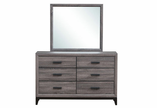Kate Foil Grey Mirror - KATE-FOIL GREY-M