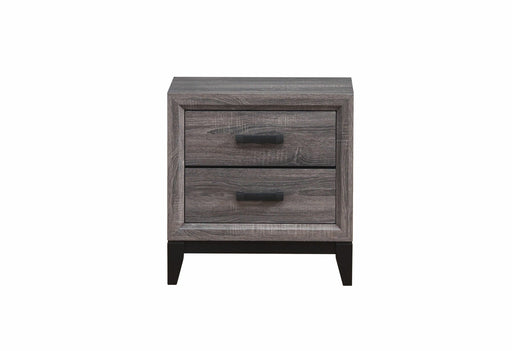 Kate Foil Grey Nightstand - KATE-FOIL GREY-NS