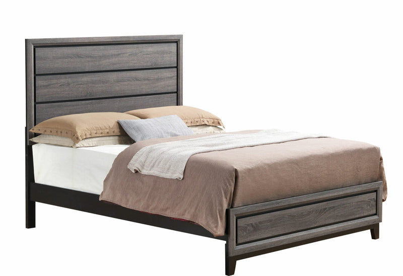 Kate Grey Full Bed - KATE-GR-FB