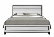 Kate White King Bed - KATE-WH-KB