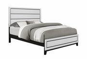 Kate White Queen Bed - KATE-WH-QB