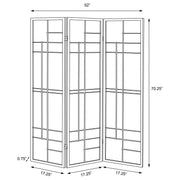 Katerina 3-Panel Room Divider Folding Shoji Screen Cherry - 900110