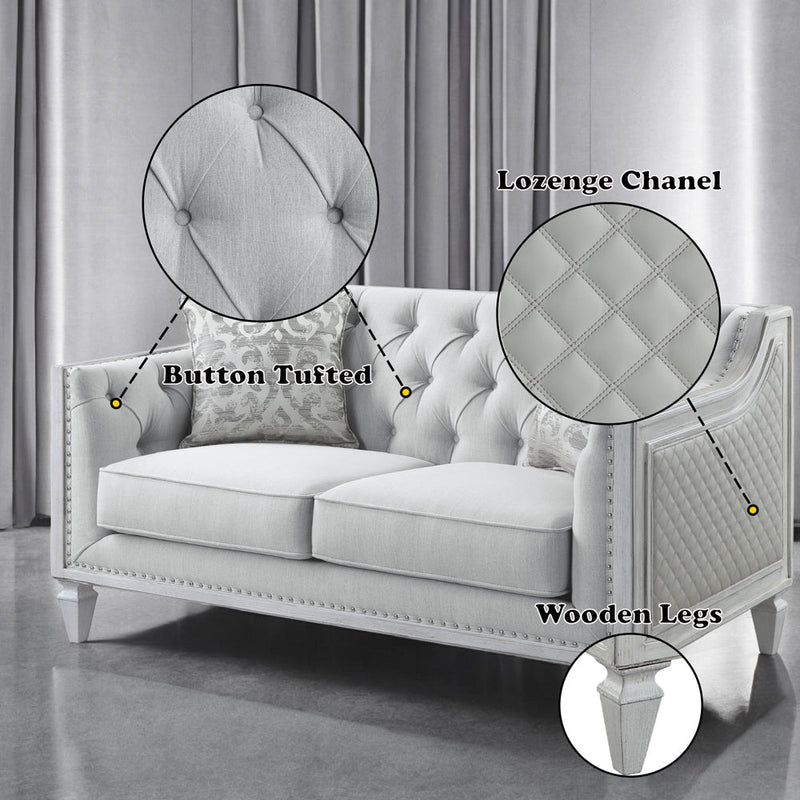 Katia Loveseat W/2 Pillows - LV01050