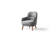 Katre Chair in Anthracite - 200-ELIF-KAT-A651-B
