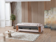 Katre Convertible Loveseat in Beige - 200-ELIF-KAT-A650-2