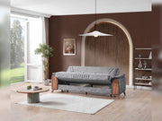 Katre Convertible Sofa in Anthracite - 200-ELIF-KAT-A651-3