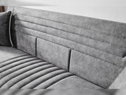 Katre Convertible Sofa in Anthracite - 200-ELIF-KAT-A651-3
