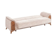 Katre Convertible Sofa in Anthracite - 200-ELIF-KAT-A651-3