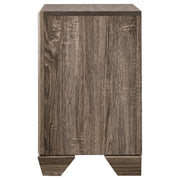 Kauffman 2-drawer Nightstand Washed Taupe - 204192