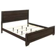 Kauffman 4-piece Eastern King Bedroom Set Dark Cocoa - 204391KE-S4