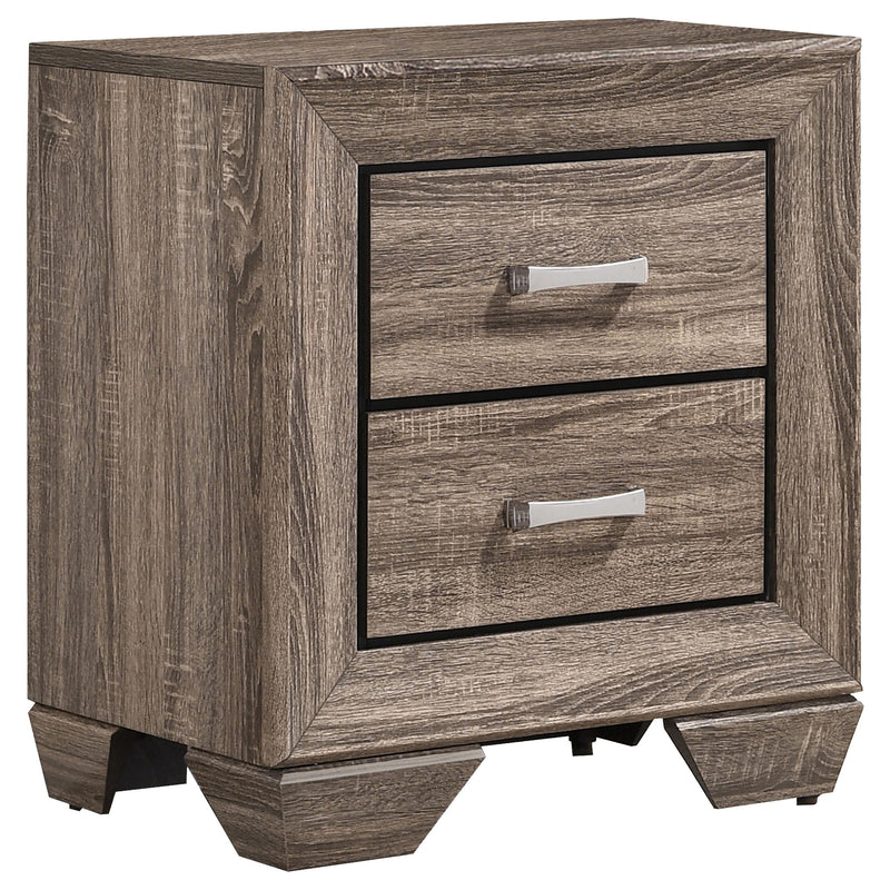 Kauffman 5-piece California King Bedroom Set Washed Taupe - 204191KW-S5