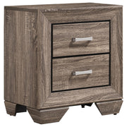 Kauffman 5-piece Eastern King Bedroom Set Washed Taupe - 204190KE-S5