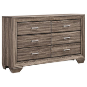 Kauffman 5-piece Queen Bedroom Set Washed Taupe - 204190Q-S5