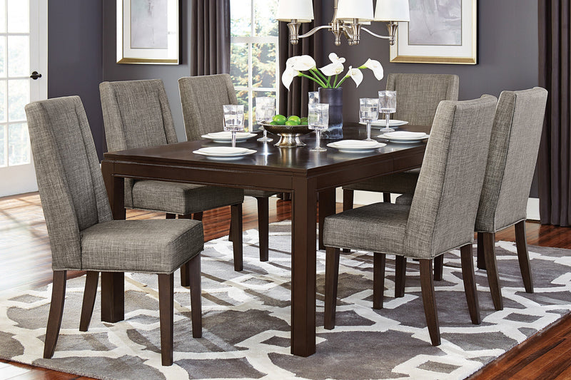 Kavanaugh Dark Brown Extendable Dining Set - DMV FurnitureDining Room Set