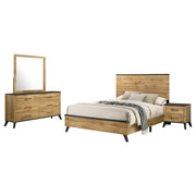 Kaywood 4-piece Queen Bedroom Set Natural Pine - 225001Q-S4