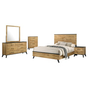 Kaywood 5-piece Queen Bedroom Set Natural Pine - 225001Q-S5