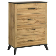 Kaywood 5-piece Twin Bedroom Set Natural Pine - 225001T-S5