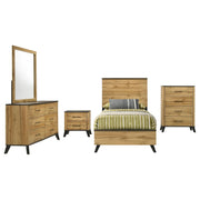 Kaywood 5-piece Twin Bedroom Set Natural Pine - 225001T-S5