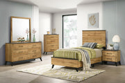 Kaywood 52-inch Twin Panel Bed Natural Pine - 225001T