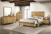 Kaywood 6-drawer Dresser Cabinet Natural Pine - 225003