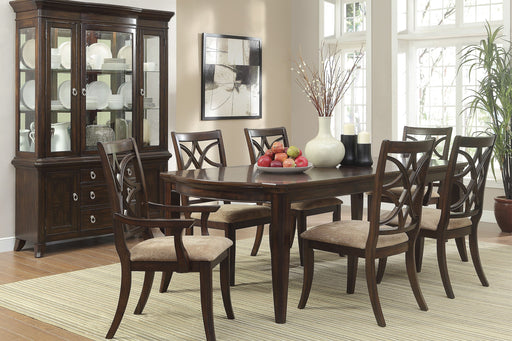 Keegan Rich Cherry Extendable Dining Set - DMV FurnitureDining Room Set