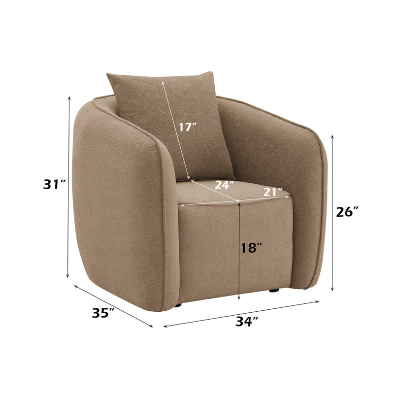 Keith Chair w/Pillow - LV03602