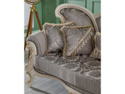 Kelebek Traditional Loveseat Vizon in Vizon - 101-KEL-S179K1-2