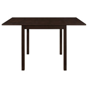 Kelso Rectangular 52-inch Extension Dining Table Cappuccino - 190821