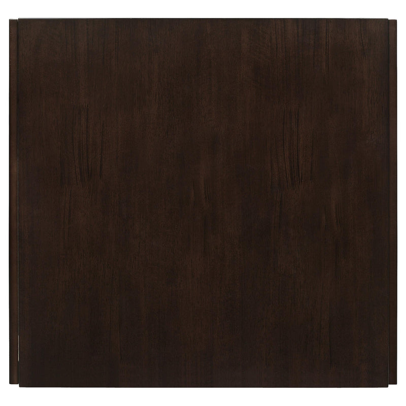 Kelso Rectangular 52-inch Extension Dining Table Cappuccino - 190821
