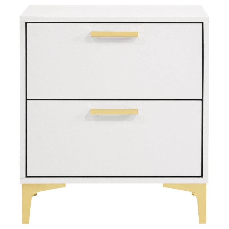 Kendall 2-drawer Nightstand White - 224402