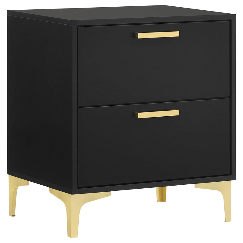 Kendall 4-piece Eastern King Bedroom Set Black - 224451KE-S4