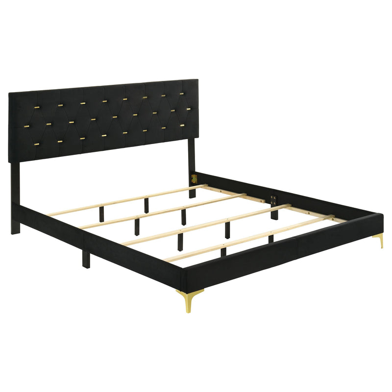 Kendall 5-piece Eastern King Bedroom Set Black - 224451KE-S5
