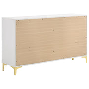 Kendall 5-piece Eastern King Bedroom Set White - 224401KE-S5