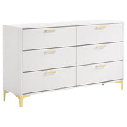 Kendall 5-piece Queen Bedroom Set White - 224401Q-S5