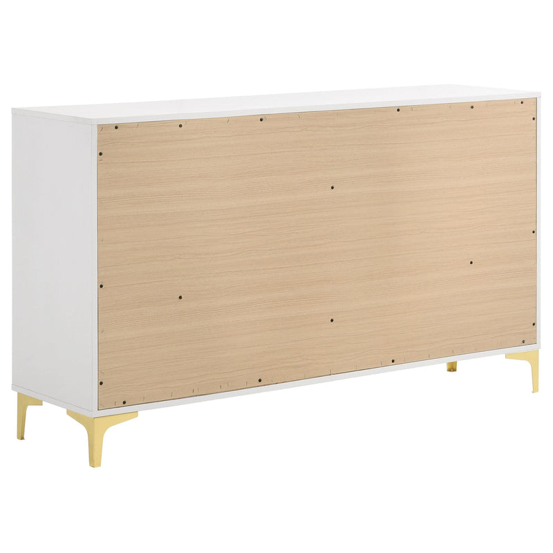Kendall 5-piece Queen Bedroom Set White - 224401Q-S5