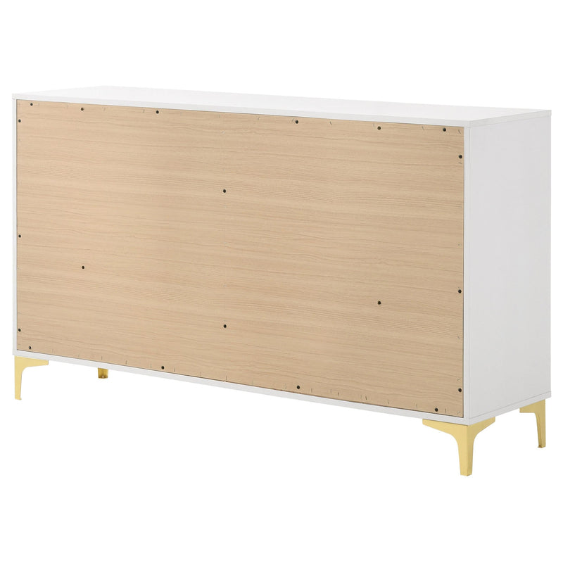 Kendall 6-drawer Dresser White - 224403