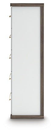Kendanport Brown/White Chest of Drawers - PCB1108-46