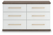 Kendanport Dresser and 2 Nightstands - PCB1108B15