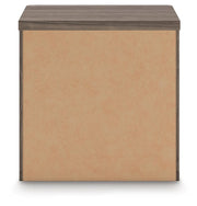 Kendanport White/Brown Queen Upholstered Bed, Dresser and Nightstand - PCB1108B9