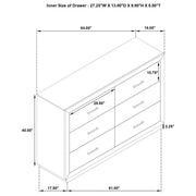 Kenora 5-piece California King Bedroom Set Barley Brown - 224850KW-S5