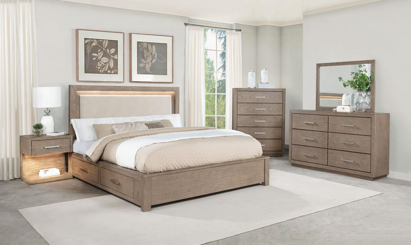 Kenora 6-drawer Dresser Barley Brown - 224853